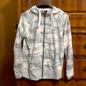 Nike camo jacket